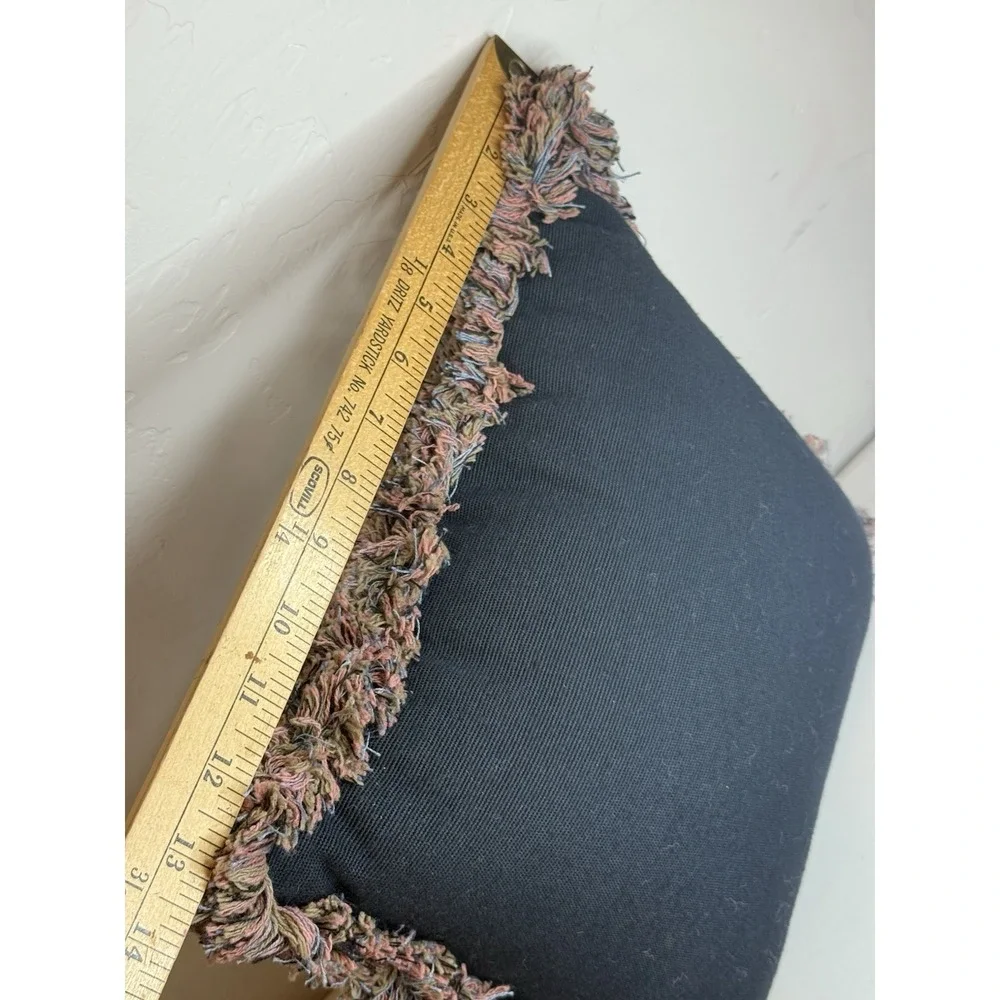 Teddy Bears Baby Bear Tapestry Pillow‎ Black Fringe Dakotah Rectangle ~13